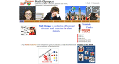 Desktop Screenshot of matholympus.com